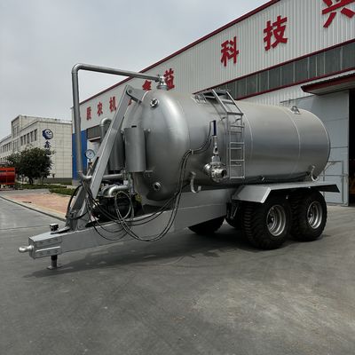トラクター用肥料の肥料散布器 バイオガススローリー液体タンク