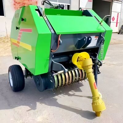 High Efficiency Tractor Driven Mini Round Hay Baler for Agricultural Farm 